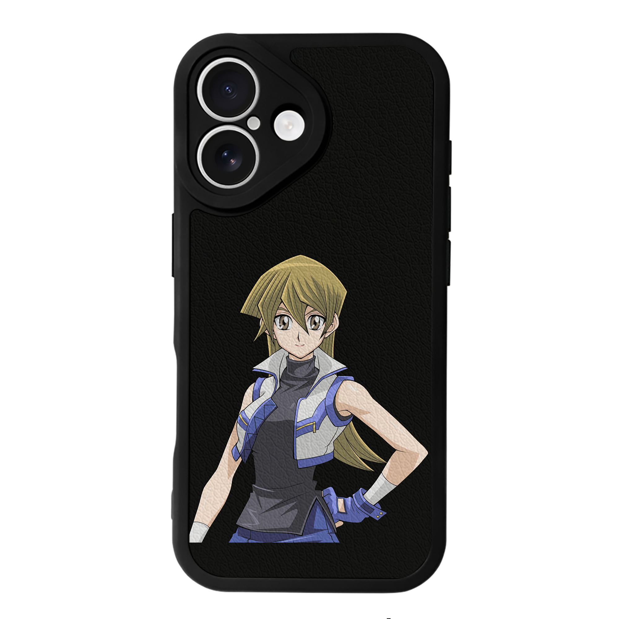 遊☆戯☆王 Yu-Gi-Oh! 【iPhone 16シリーズ対応】シリコンスマホケース（レザー調） 材質：シリコン